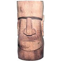 Tiki Holz Dekoskulptur in Form eines Kopfes von Hand geschnitzt - Gede / 50cm von Gartentraum.de
