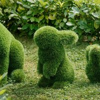 Topiary Gartenfigur Hase - GFK & Kunstrasen - grün - Klopfer Topiary Gartenfigur Hase - GFK & Kunstrasen - grün - Klopfer von Gartentraum.de