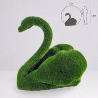 Topiary Gartenfigur Schwan - Formschnitt - Kunststoff - Savo von Gartentraum.de