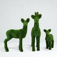 Topiary Gartenfiguren Rehbock, Reh & Kitz im Set - Arietes Set Topiary Gartenfiguren Rehbock, Reh & Kitz im Set - Arietes Set von Gartentraum.de