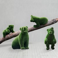 Vier Topiary Bären als außergewöhnliche Gartendeko - Bärenfamilie Vier Topiary Bären als außergewöhnliche Gartendeko - Bärenfamilie von Gartentraum.de
