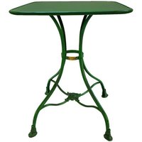 Wetterfester Gusseisen Tisch für den Garten - Pluton / grau von Gartentraum.de