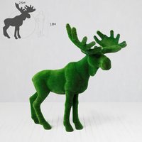 XXL Garten Skulptur Elch - Formschnitt Gartenfigur - Kunststoff - Elliott XXL Garten Skulptur Elch - Formschnitt Gartenfigur - Kunststoff - Elliott von Gartentraum.de