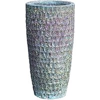 XXL Pflanzvase aus Keramik - Schöne Antik-Optik - Grün - Isoke / 74x38cm (HxDm) von Gartentraum.de