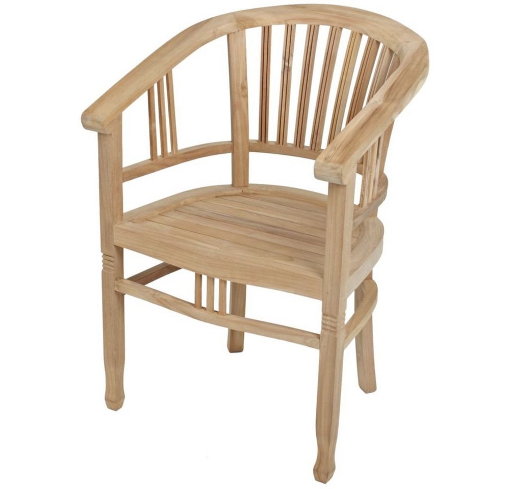 Gartentrends Gartensessel Rinca, aus Teak B-grade in natur. Abmessungen (LxBxH) 63x46x88 cm von Gartentrends