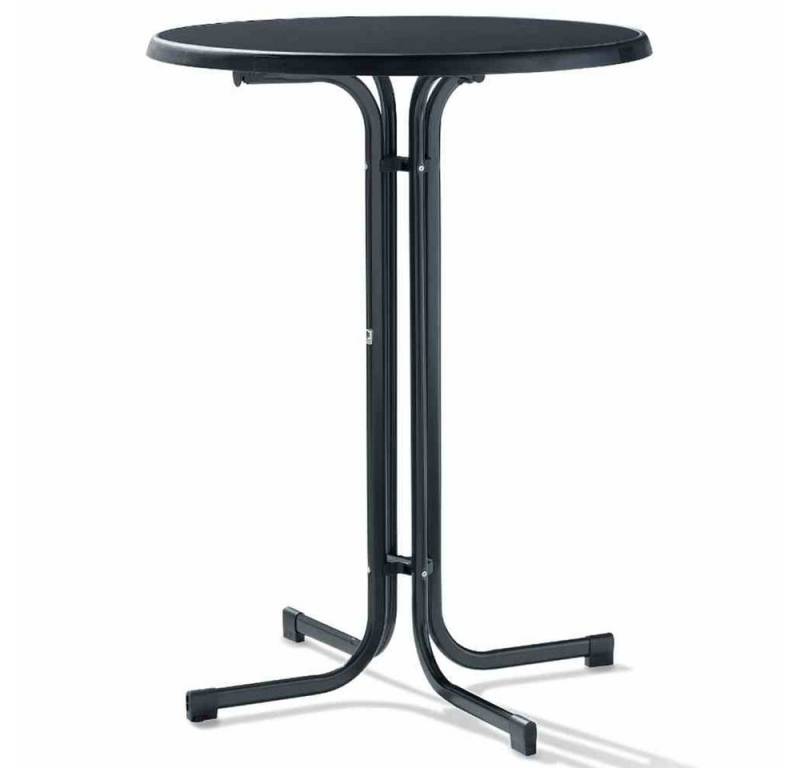 Gartentrends Klapptisch 238, in anthrazit, Mecalit®-Pro, Stahl - 112x86cm (HxD) von Gartentrends