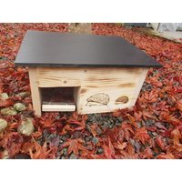Igelhaus Gebrannt | Ig9 Igelfutterhaus Mit Rattenklappe-Mit Boden Und Abnehmbarer Dachöffnung Zur Leichteren Reinigung von GartenundHolztrends