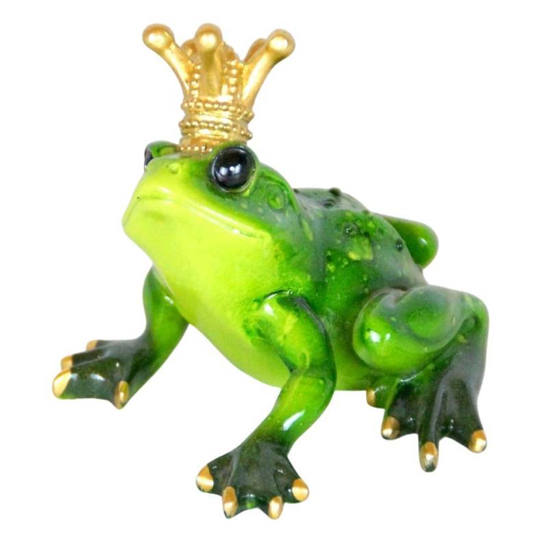 Eurotrade Dekofigur 2er Set Froschkönig (2 St) von Eurotrade