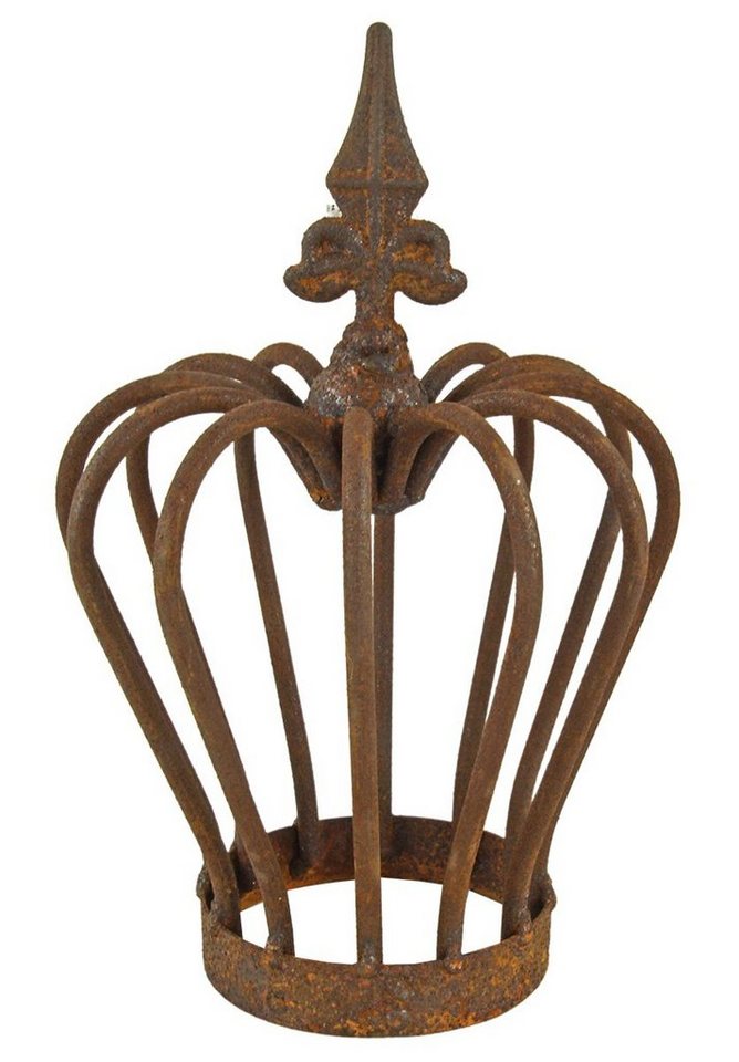 Lünemann Gartenfigur Rostige Krone, (1 St), rostoptik, Krone von Lünemann
