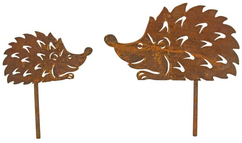 Lünemann Gartenstecker Beetstecker 2er Set Igel groß/klein (2-St) rostoptik, Igel, 2er Set, Beetstecker Lünemann Gartenstecker Beetstecker 2er Set Igel groß/klein (2-St) rostoptik, Igel, 2er Set, Beetstecker von Lünemann