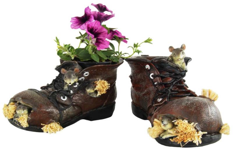 Eurosouvenir Pflanzkübel Bezaubernder Pflanzschuh - 2er Set von Eurosouvenir