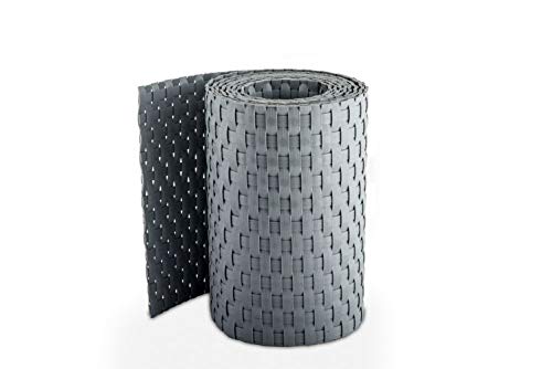 Gartenwelt Riegelsberger Premium Sichtschutzstreifen Hart PVC Rattan Doppelstabmatten 2550x190x4 mm Grau 1 Stück Gartenwelt Riegelsberger Premium Sichtschutzstreifen Hart PVC Rattan Doppelstabmatten 2550x190x4 mm Grau 1 Stück von Gartenwelt Riegelsberger