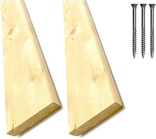 Gartenwelt Riegelsberger Handlauf-Set 95 mm aus Lärchenholz für Hochbeet Größe 140x80 cm von Gartenwelt Riegelsberger