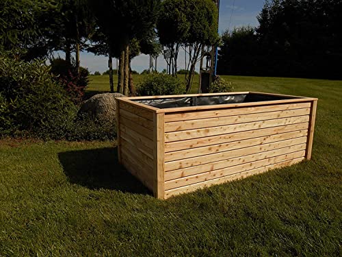 Gartenwelt Riegelsberger Hochbeet 180x80x72 cm aus modernen Rhombusleisten Lärchenholz Natur Kräuterbeet Gemüsebeet Pflanzbeet Gartenwelt Riegelsberger Hochbeet 180x80x72 cm aus modernen Rhombusleisten Lärchenholz Natur Kräuterbeet Gemüsebeet Pflanzbeet von Gartenwelt Riegelsberger