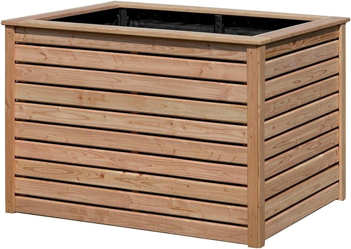 Gartenwelt Riegelsberger Hochbeet Elegantes Hochbeet B125xT85xH80 cm Lärche Natur Stärke 20x90 mm Gartenwelt Riegelsberger Hochbeet Elegantes Hochbeet B125xT85xH80 cm Lärche Natur Stärke 20x90 mm von Gartenwelt Riegelsberger