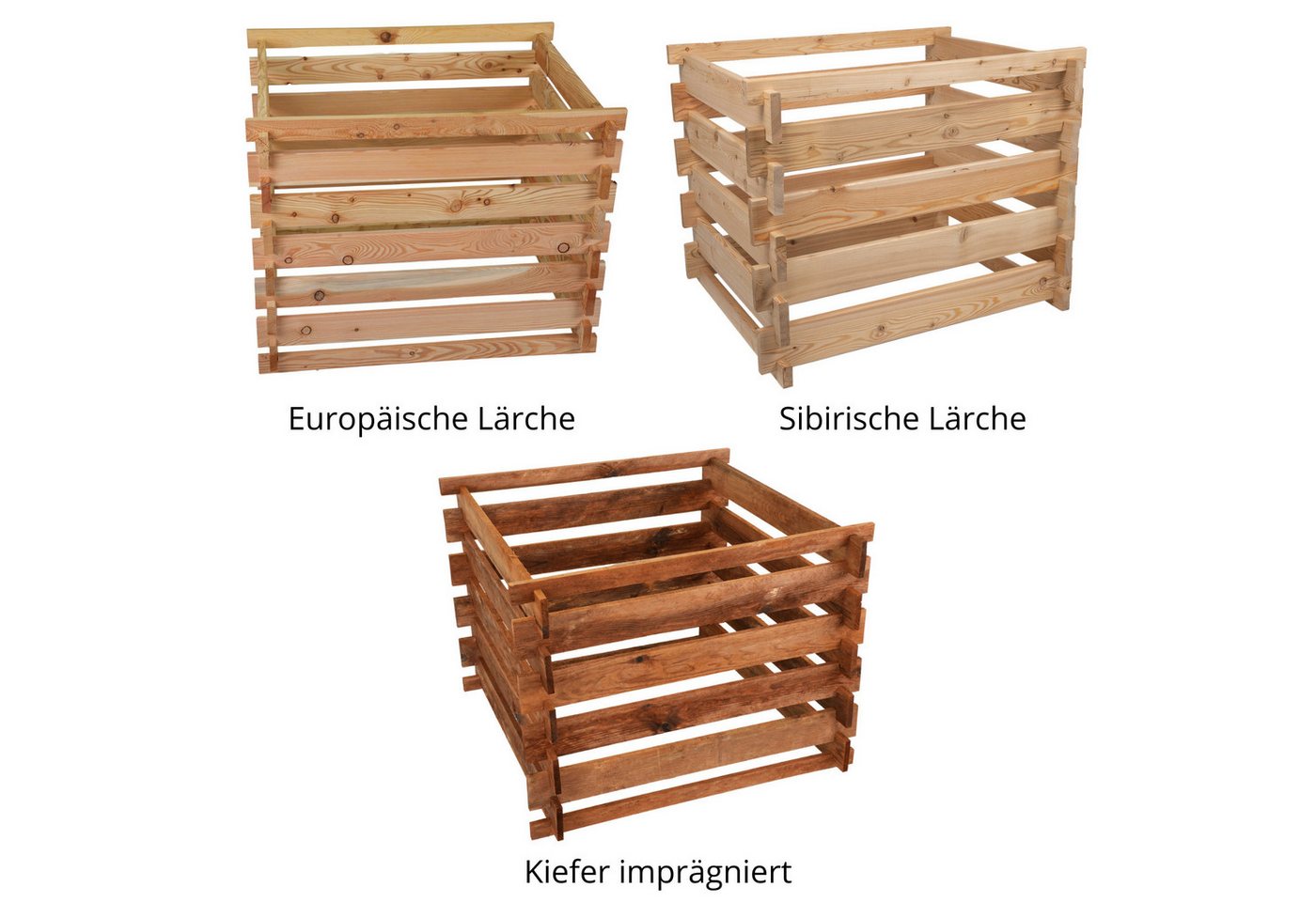 Gartenwelt Riegelsberger Komposter Holzkomposter 90x90xH70 cm Kiefer imprägniert Stecksystem organisch, BxTxH: 90x90x70 cm Gartenwelt Riegelsberger Komposter Holzkomposter 90x90xH70 cm Kiefer imprägniert Stecksystem organisch, BxTxH: 90x90x70 cm von Gartenwelt Riegelsberger