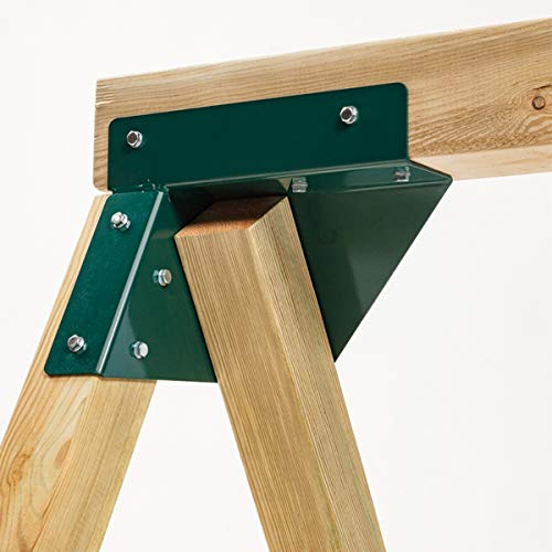 Gartenwelt Riegelsberger Premium Schaukelverbinder Universal für Kantholz 70-125 mm aus Stahl grün pulverbeschichtet Gartenwelt Riegelsberger Premium Schaukelverbinder Universal für Kantholz 70-125 mm aus Stahl grün pulverbeschichtet von Gartenwelt Riegelsberger