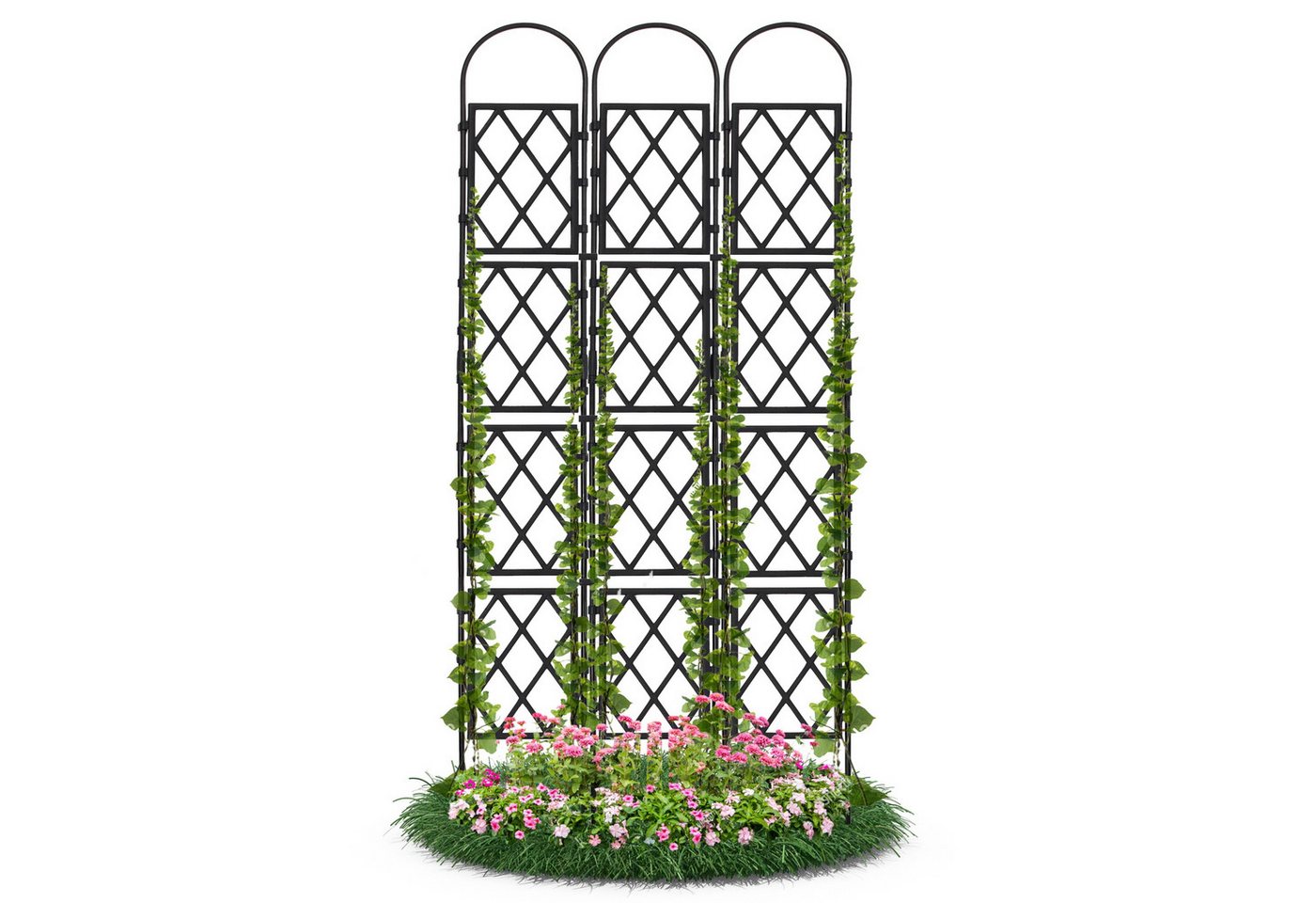 Gartenwelt Riegelsberger Rankhilfe Wandspalier mit Bogen Pflanzenstütze für Garten und Terrasse von Gartenwelt Riegelsberger