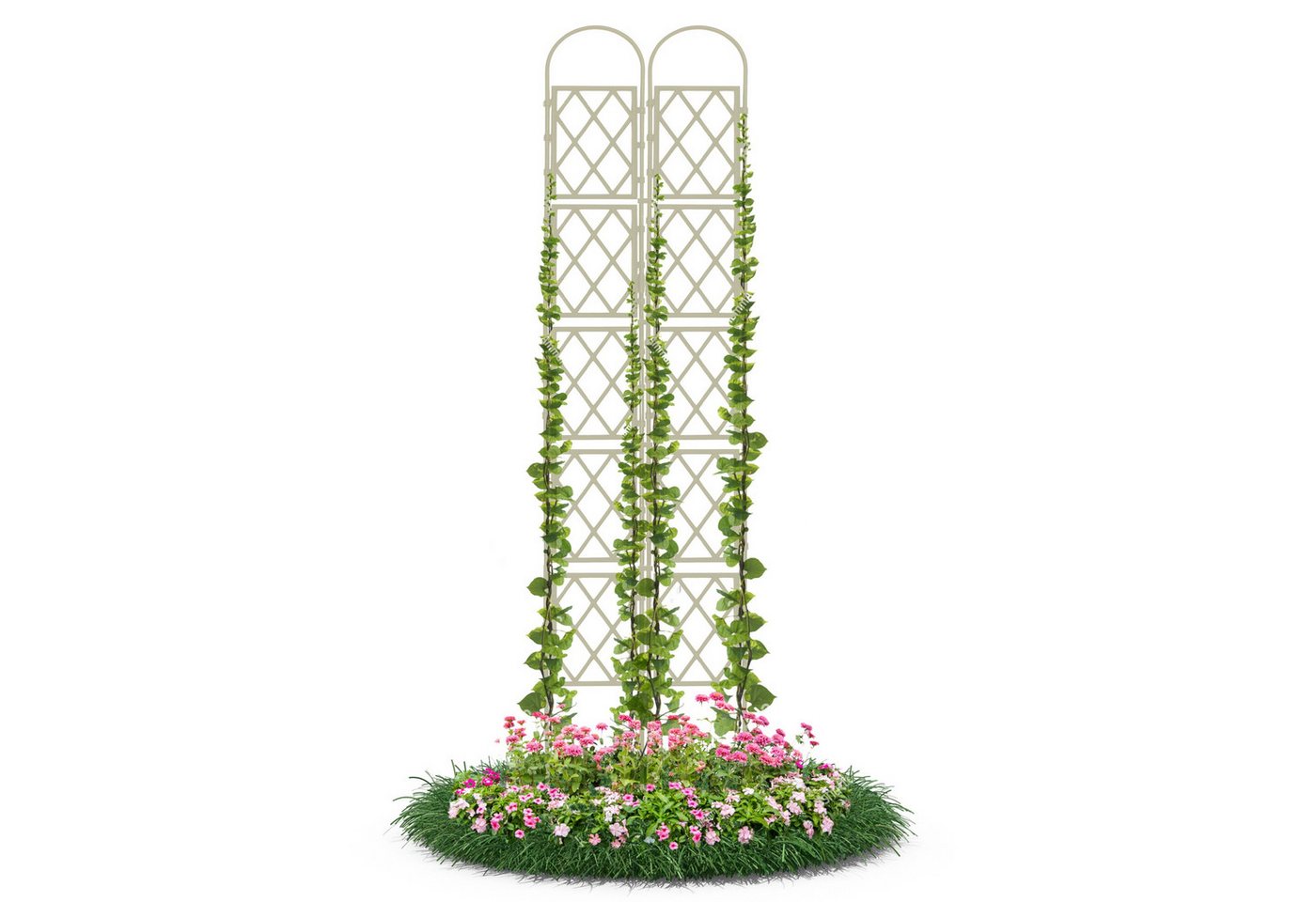 Gartenwelt Riegelsberger Rankhilfe Wandspalier mit Bogen Pflanzenstütze für Garten und Terrasse von Gartenwelt Riegelsberger