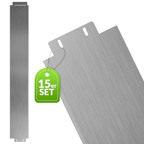 Gartenwelt Riegelsberger Rasenkante aus Metall Länge 15 m Höhe 14 cm Mähkante Beetumrandung Beeteinfassung Rasenbleche Gartenwelt Riegelsberger Rasenkante aus Metall Länge 15 m Höhe 14 cm Mähkante Beetumrandung Beeteinfassung Rasenbleche von Gartenwelt Riegelsberger