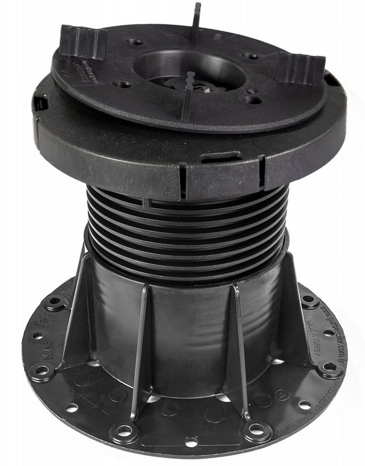 Gartenwelt Riegelsberger Stellfuß Plattenlager Basic mit Gefälleausgleich bis zu 7% Terrassenlager von Gartenwelt Riegelsberger