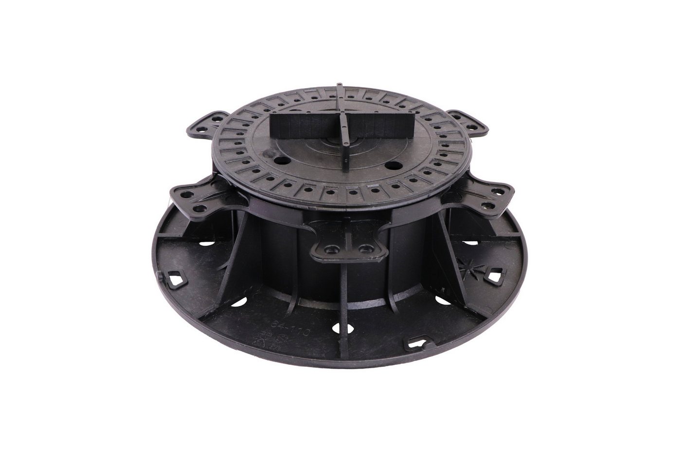 Gartenwelt Riegelsberger Stellfuß Plattenlager PRO für Stein Keramikplatten Terrassenlager Stelzlager von Gartenwelt Riegelsberger