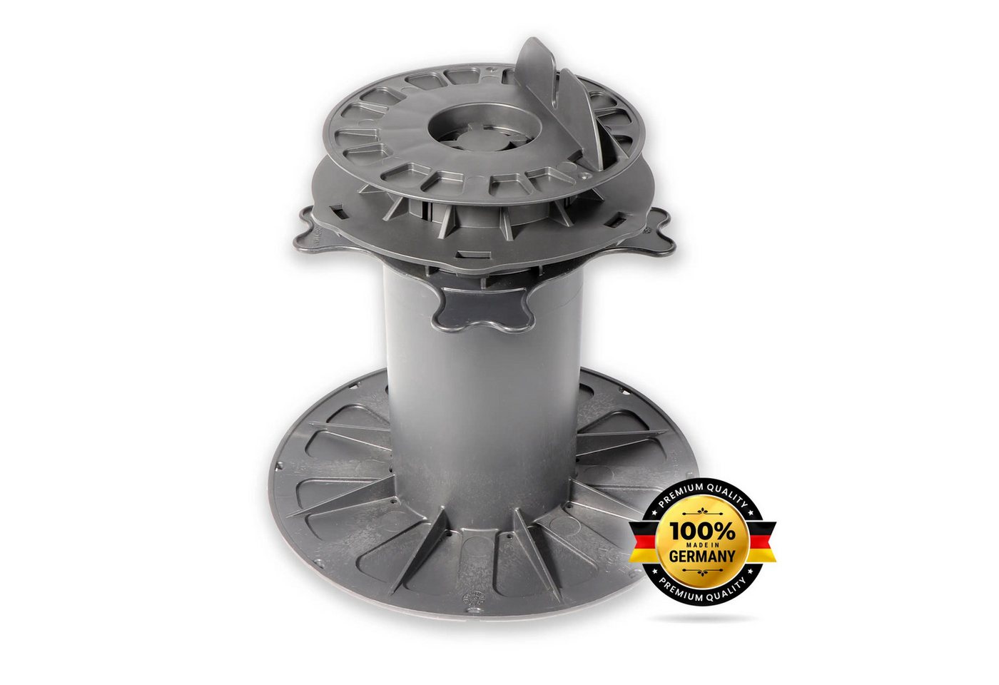 Gartenwelt Riegelsberger Terrasse Balkenlager Premium mit Gefälleausgleich bis zu 5 % höhenverstellbar von Gartenwelt Riegelsberger
