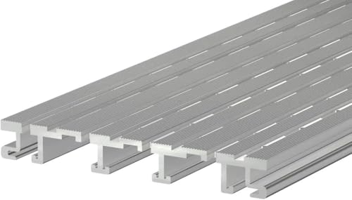 Gartenwelt Riegelsberger Zubehör für Pro Plattenlager und Balkenlager (Entwässerungsrinne Pro Set) von Gartenwelt Riegelsberger