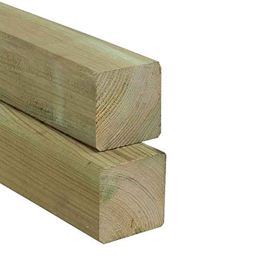 Kantholz Kiefer imprägniert 90x90 mm Höhe 110 cm Pfosten Konstruktionsholz 4-seitig glatt Holzzaun Holz Zaun Kantholz Kiefer imprägniert 90x90 mm Höhe 110 cm Pfosten Konstruktionsholz 4-seitig glatt Holzzaun Holz Zaun von Gartenwelt Riegelsberger