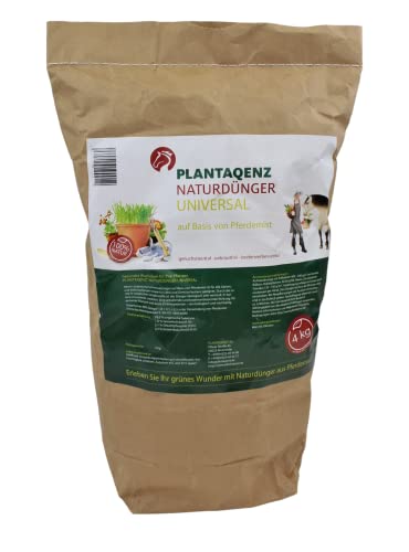 Naturdünger Universal 4 kg auf Basis von Pferdemist Pflanzendünger Gartendünger Pferdedünger Gartenpflanzen Dünger von Gartenwelt Riegelsberger