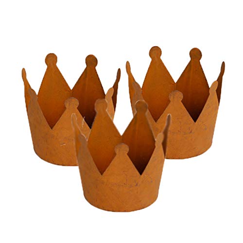 Gartenzaubereien Krone 3er Set Edelrost für Kerze Gartenzaubereien Krone 3er Set Edelrost für Kerze von Gartenzaubereien