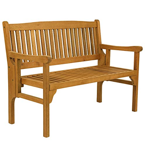 Klappbank Folding Chair Gartenbank 2-Sitzer klappbar Holz Akazie Garten Balkon von Gartinex