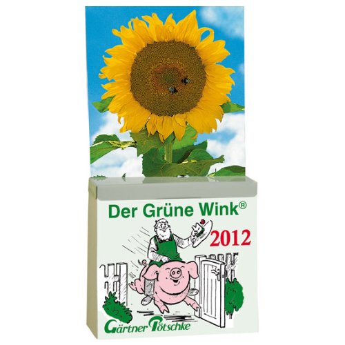 Kalender DER GRÜNE WINK 2012 von Gartner Potschke