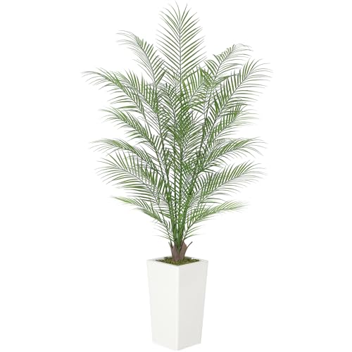 Garvee Künstliche Pflanzen Groß 150Cm Kunstpflanze Im Topf Plastik Künstliche Palme Wie Echt Fake Pflanzen Deko Für Wohnzimmer Balkon Schlafzimmer Büro Decor Garvee Künstliche Pflanzen Groß 150Cm Kunstpflanze Im Topf Plastik Künstliche Palme Wie Echt Fake Pflanzen Deko Für Wohnzimmer Balkon Schlafzimmer Büro Decor von Garvee