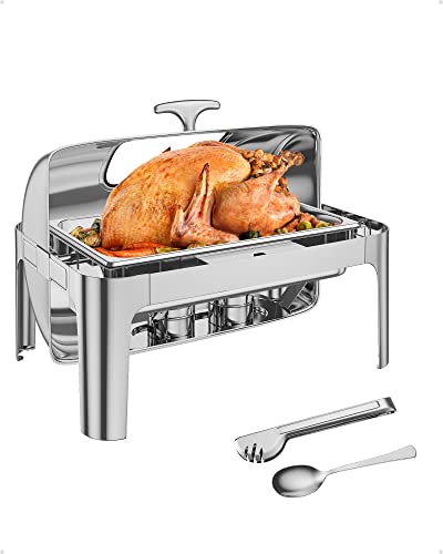 GarveeHome SX-GH-JJCL Chafing Dish, Edelstahl, 9QT-rechteckig + sichtbarer Deckel GarveeHome SX-GH-JJCL Chafing Dish, Edelstahl, 9QT-rechteckig + sichtbarer Deckel von GarveeHome