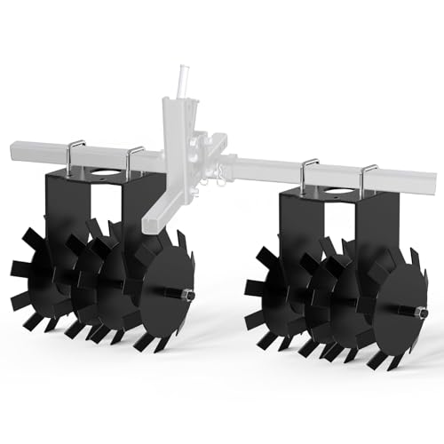 GarveeLife 2 Stück ATV Disc Pfluggerät Hinter Pflugscheibe Pflugegge für Traktor Aufsätze GarveeLife 2 Stück ATV Disc Pfluggerät Hinter Pflugscheibe Pflugegge für Traktor Aufsätze von GarveeLife