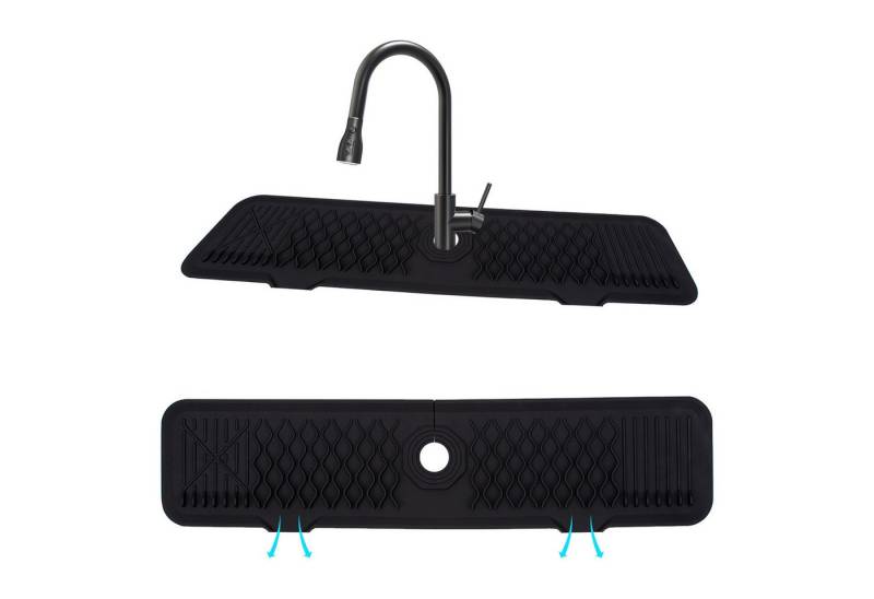 GarveeMore Abtropfmatte Silikon Hahn Schutz Mat Wasser Catcher Mat Tropfen Schutz Splash von GarveeMore