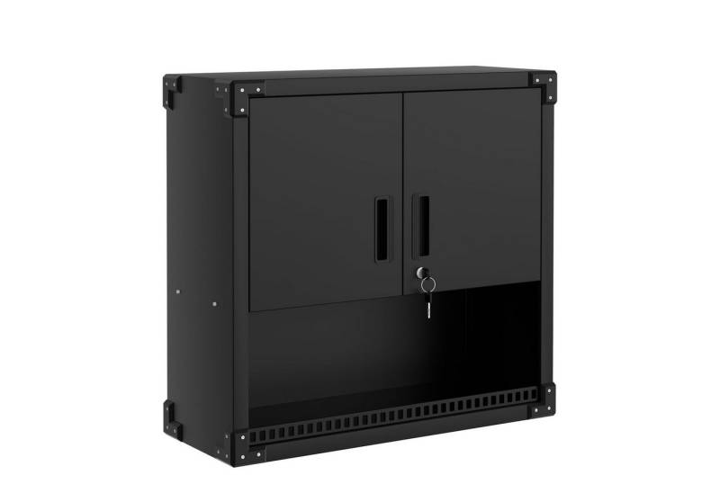 GarveeMore Aktenschrank Garage Wandschrank Stahl hängend Schrank mit Regalen Schlösser von GarveeMore