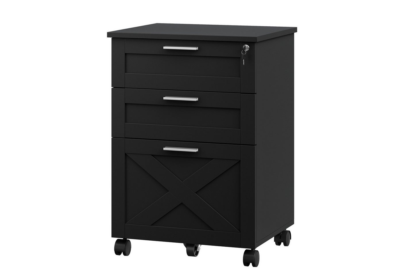 GarveeMore Aktenschrank Rollcontainer mit 3 Schubladen Unterschrank Büroaufbwahrung GarveeMore Aktenschrank Rollcontainer mit 3 Schubladen Unterschrank Büroaufbwahrung von GarveeMore