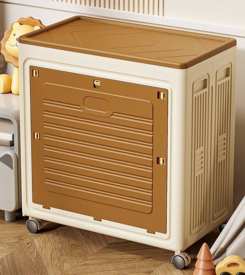 GarveeMore Aufbewahrungsbox Kunststoff-Lagerboxen 135L, mit Deckel, Stapelbare Behälter mit Rädern GarveeMore Aufbewahrungsbox Kunststoff-Lagerboxen 135L, mit Deckel, Stapelbare Behälter mit Rädern von GarveeMore