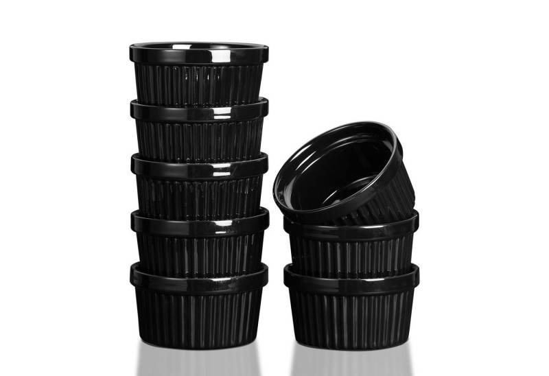 GarveeMore Backform 8 Oz Keramik Ramekins Set von 8 für Backen Pudding Custard Tassen GarveeMore Backform 8 Oz Keramik Ramekins Set von 8 für Backen Pudding Custard Tassen von GarveeMore