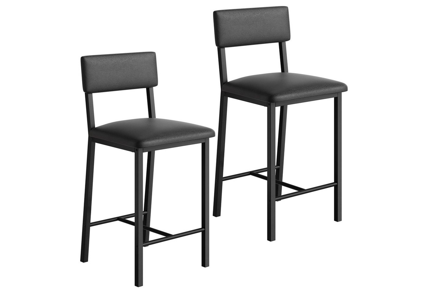 GarveeMore Barhocker 2er Set Barstühle mit Ruckenlehne PU-Leder 38x42x92cm GarveeMore Barhocker 2er Set Barstühle mit Ruckenlehne PU-Leder 38x42x92cm von GarveeMore