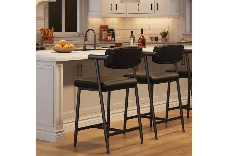 GarveeMore Barhocker Bar Hocker Set von 2 mit Armen mit Fußlehne für Kücheninsel GarveeMore Barhocker Bar Hocker Set von 2 mit Armen mit Fußlehne für Kücheninsel von GarveeMore