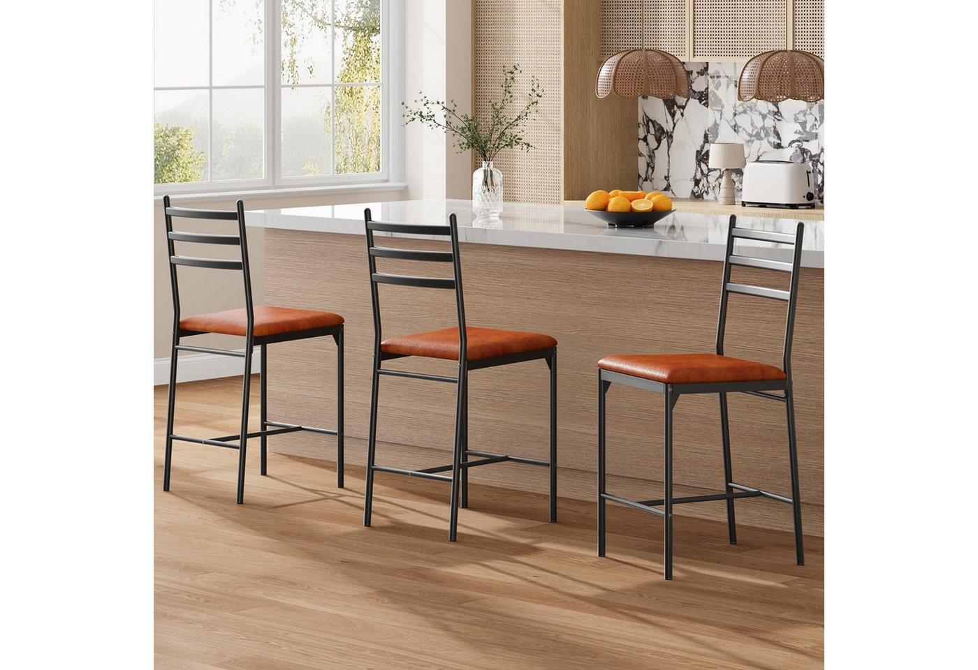 GarveeMore Barhocker Barstuhl 2er Set Bistrostuhl Küchenhocker GarveeMore Barhocker Barstuhl 2er Set Bistrostuhl Küchenhocker von GarveeMore