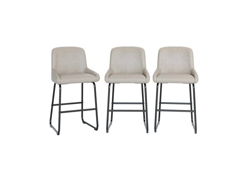 GarveeMore Barhocker Counter Höhe Bar Hocker Set von 3/4 PU Leder Bar Hocker von GarveeMore