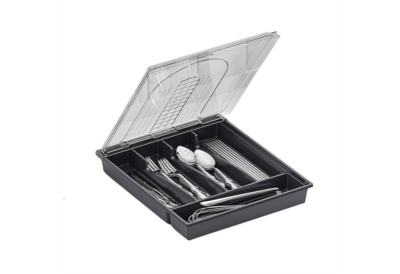 GarveeMore Besteckkasten Besteck-Schubladen-Organizer Besteck-Organizer Besteckhalter 28.5 cm L GarveeMore Besteckkasten Besteck-Schubladen-Organizer Besteck-Organizer Besteckhalter 28.5 cm L von GarveeMore