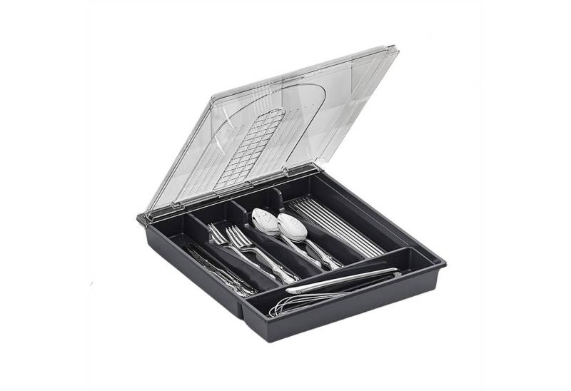 GarveeMore Besteckkasten Besteck-Schubladen-Organizer Besteck-Organizer Besteckhalter 28.5 cm L GarveeMore Besteckkasten Besteck-Schubladen-Organizer Besteck-Organizer Besteckhalter 28.5 cm L von GarveeMore