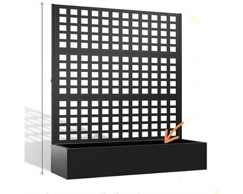 GarveeMore Blumenkasten Datenschutzbildschirm mit Planter Box, erhöhtes Gartenbett von GarveeMore