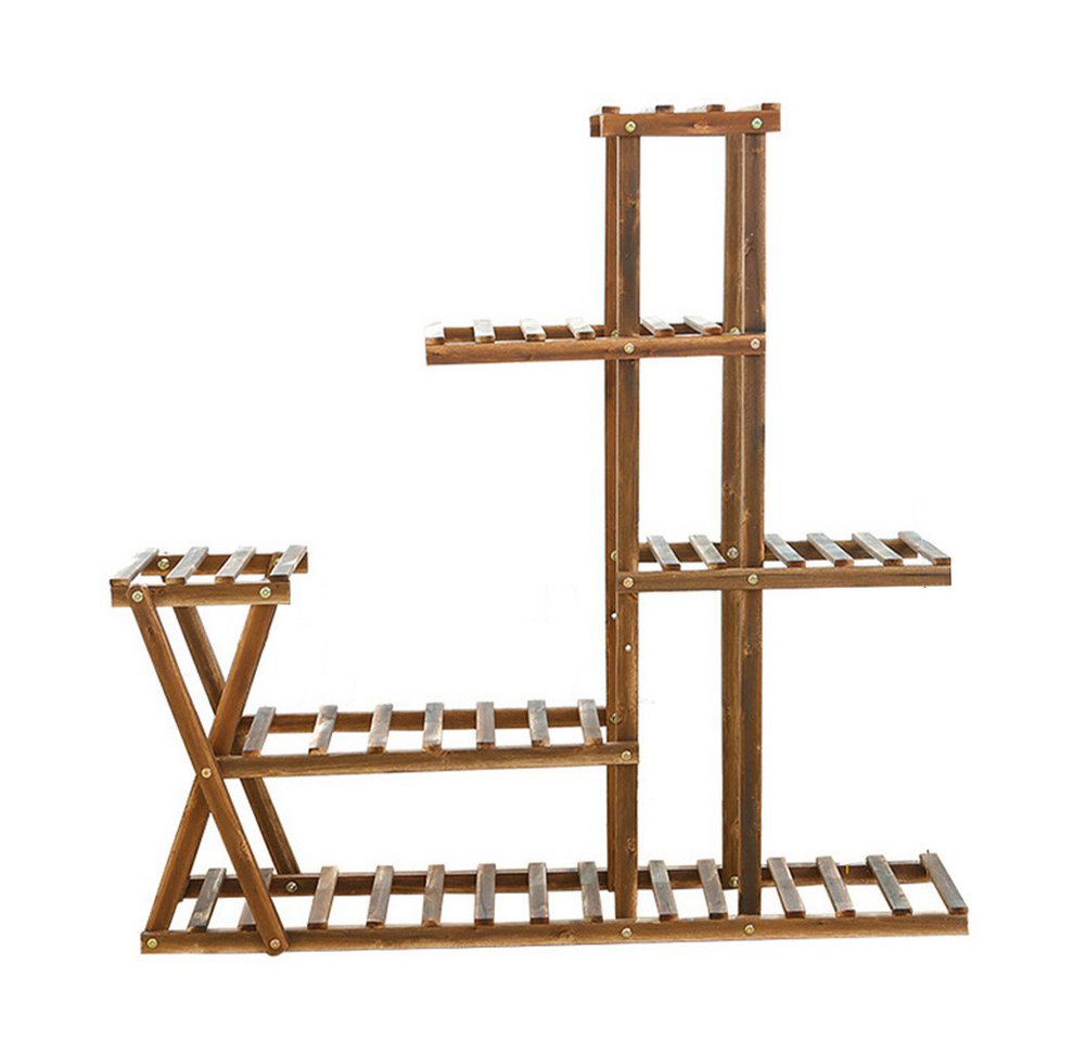 GarveeMore Blumenständer Pflanzenregal Holz Blumenregal MehrstöCkig für Wohnzimmer, mit 5 Ebenen und 7 Plattformen,Robuste Konstruktion GarveeMore Blumenständer Pflanzenregal Holz Blumenregal MehrstöCkig für Wohnzimmer, mit 5 Ebenen und 7 Plattformen,Robuste Konstruktion von GarveeMore
