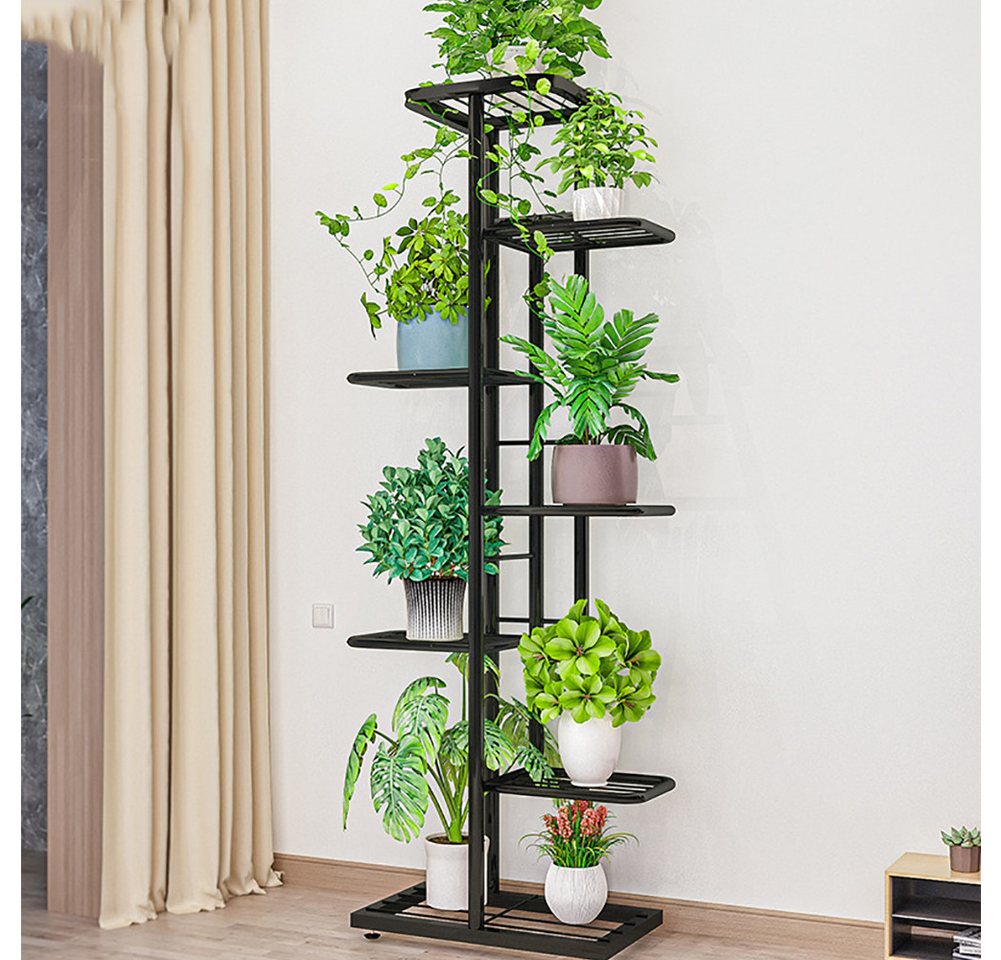 GarveeMore Blumenständer Pflanzenständer 7Tier 8Potted Multiple Blumentopf Halter RegalEckregal, Pflanzenständer Innen und Außen für Terrasse Garten Balkon Wohnzimmer GarveeMore Blumenständer Pflanzenständer 7Tier 8Potted Multiple Blumentopf Halter RegalEckregal, Pflanzenständer Innen und Außen für Terrasse Garten Balkon Wohnzimmer von GarveeMore